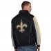 New Orleans Saints Starter Black Thursday Night Gridiron Half-Zip Jacket