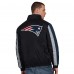 New England Patriots Starter Black Thursday Night Gridiron Half-Zip Jacket