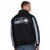 Seattle Seahawks Starter Black Thursday Night Gridiron Half-Zip Jacket