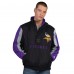 Minnesota Vikings Starter Black Thursday Night Gridiron Half-Zip Jacket