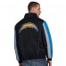 Los Angeles Chargers Starter Black Thursday Night Gridiron Half-Zip Jacket