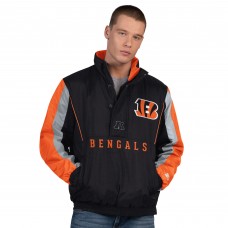 Cincinnati Bengals Starter Black Thursday Night Gridiron Half-Zip Jacket