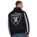 Las Vegas Raiders Starter Black Thursday Night Gridiron Half-Zip Jacket