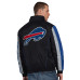 Куртка Buffalo Bills Starter Black Thursday Night Gridiron Half-Zip