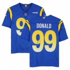 Aaron Donald Los Angeles Rams Autographed Fanatics Authentic Royal Nike Limited Jersey Aaron Donald Los Angeles Rams Autographed Fanatics Authentic Royal Nike Limited Jersey