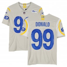 Aaron Donald Los Angeles Rams Autographed Fanatics Authentic Bone Nike Limited Jersey Aaron Donald Los Angeles Rams Autographed Fanatics Authentic Bone Nike Limited Jersey