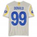 Aaron Donald Los Angeles Rams Autographed Fanatics Authentic Bone Nike Limited Jersey