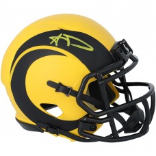 Aaron Donald Los Angeles Rams Autographed Fanatics Authentic Riddell Rave Speed Mini Helmet Aaron Donald Los Angeles Rams Autographed Fanatics Authentic Riddell Rave Speed Mini Helmet