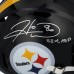 Hines Ward Pittsburgh Steelers Autographed Fanatics Authentic Riddell Speed Replica Helmet with SB XL MVP Inscription