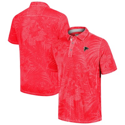 Atlanta Falcons Tommy Bahama Red Sport Santiago Paradise Polo