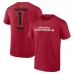 Arizona Cardinals Cardinal #1 Dad Jersey T-Shirt