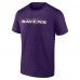 Футболка Baltimore Ravens Purple #1 Dad Jersey