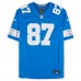 Игровая джерси Sam LaPorta Detroit Lions Autographed Fanatics Authentic Blue Nike Game