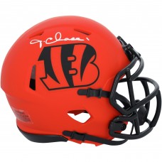 JaMarr Chase Cincinnati Bengals Autographed Fanatics Authentic Riddell Rave Speed Mini Helmet