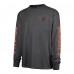 Cincinnati Bengals 47 Black Cairn Ravine Foundation Long Sleeve T-Shirt