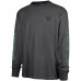 New York Jets 47 Charcoal Cairn Ravine Foundation Long Sleeve T-Shirt