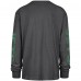 New York Jets 47 Charcoal Cairn Ravine Foundation Long Sleeve T-Shirt