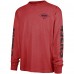 San Francisco 49ers 47 Scarlet Cairn Ravine Foundation Long Sleeve T-Shirt