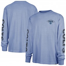 Indianapolis Colts 47 Royal Cairn Ravine Foundation Throwback Long Sleeve T-Shirt Indianapolis Colts 47 Royal Cairn Ravine Foundation Throwback Long Sleeve T-Shirt