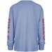 Футболка с длинным рукавом Buffalo Bills 47 Light Blue Cairn Ravine Foundation Throwback