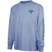 Seattle Seahawks 47 Blue Cairn Ravine Foundation Throwback Long Sleeve T-Shirt