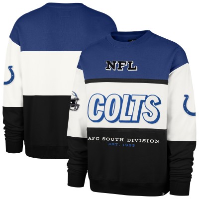 Indianapolis Colts 47 Blue/Black Breeze Maximalist Sweatshirt