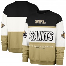 New Orleans Saints 47 Black/Gold Breeze Maximalist Sweatshirt