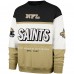 New Orleans Saints 47 Black/Gold Breeze Maximalist Sweatshirt