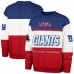 New York Giants 47 Royal/Red Breeze Maximalist Sweatshirt
