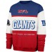 New York Giants 47 Royal/Red Breeze Maximalist Sweatshirt