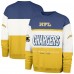 Los Angeles Chargers 47 Powder Blue/Gold Breeze Maximalist Sweatshirt