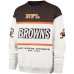 Кофта Cleveland Browns 47 White Throwback Breeze Maximalist