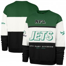 New York Jets 47 Kelly Green/Black Throwback Breeze Maximalist Sweatshirt New York Jets 47 Kelly Green/Black Throwback Breeze Maximalist Sweatshirt