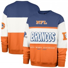 Кофта Denver Broncos 47 Royal/Orange Throwback Breeze Maximalist