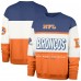 Кофта Denver Broncos 47 Royal/Orange Throwback Breeze Maximalist