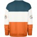 Miami Dolphins 47 Aqua/Orange Throwback Breeze Maximalist Sweatshirt