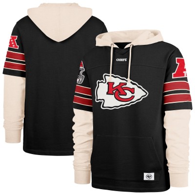 Kansas City Chiefs 47 Black Split Zone Cornerback Duo Hoodie