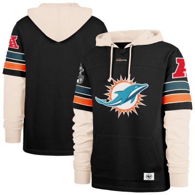 Miami Dolphins 47 Black Split Zone Cornerback Duo Hoodie