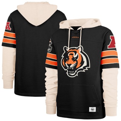 Cincinnati Bengals 47 Black Split Zone Cornerback Duo Hoodie