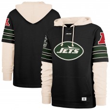 New York Jets 47 Black Split Zone Cornerback Duo Hoodie New York Jets 47 Black Split Zone Cornerback Duo Hoodie