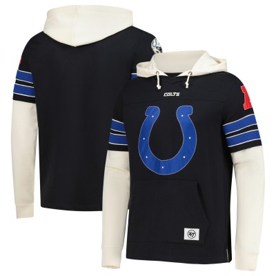 Indianapolis Colts 47 Black Split Zone Cornerback Duo Hoodie