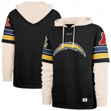 Los Angeles Chargers 47 Black Split Zone Cornerback Duo Hoodie