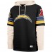 Los Angeles Chargers 47 Black Split Zone Cornerback Duo Hoodie