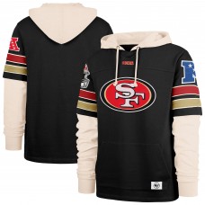 San Francisco 49ers 47 Black Split Zone Cornerback Duo Hoodie San Francisco 49ers 47 Black Split Zone Cornerback Duo Hoodie