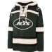 New York Jets 47 Dark Green Superior Lacer Hoodie