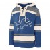 Толстовка Detroit Lions 47 Blue Superior Lacer