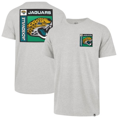 Jacksonville Jaguars 47 Gray Chrome Plate Franklin T-Shirt