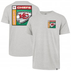 Kansas City Chiefs 47 Gray Chrome Plate Franklin T-Shirt