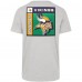 Minnesota Vikings 47 Gray Chrome Plate Franklin T-Shirt