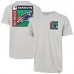New England Patriots 47 Gray Chrome Plate Franklin T-Shirt